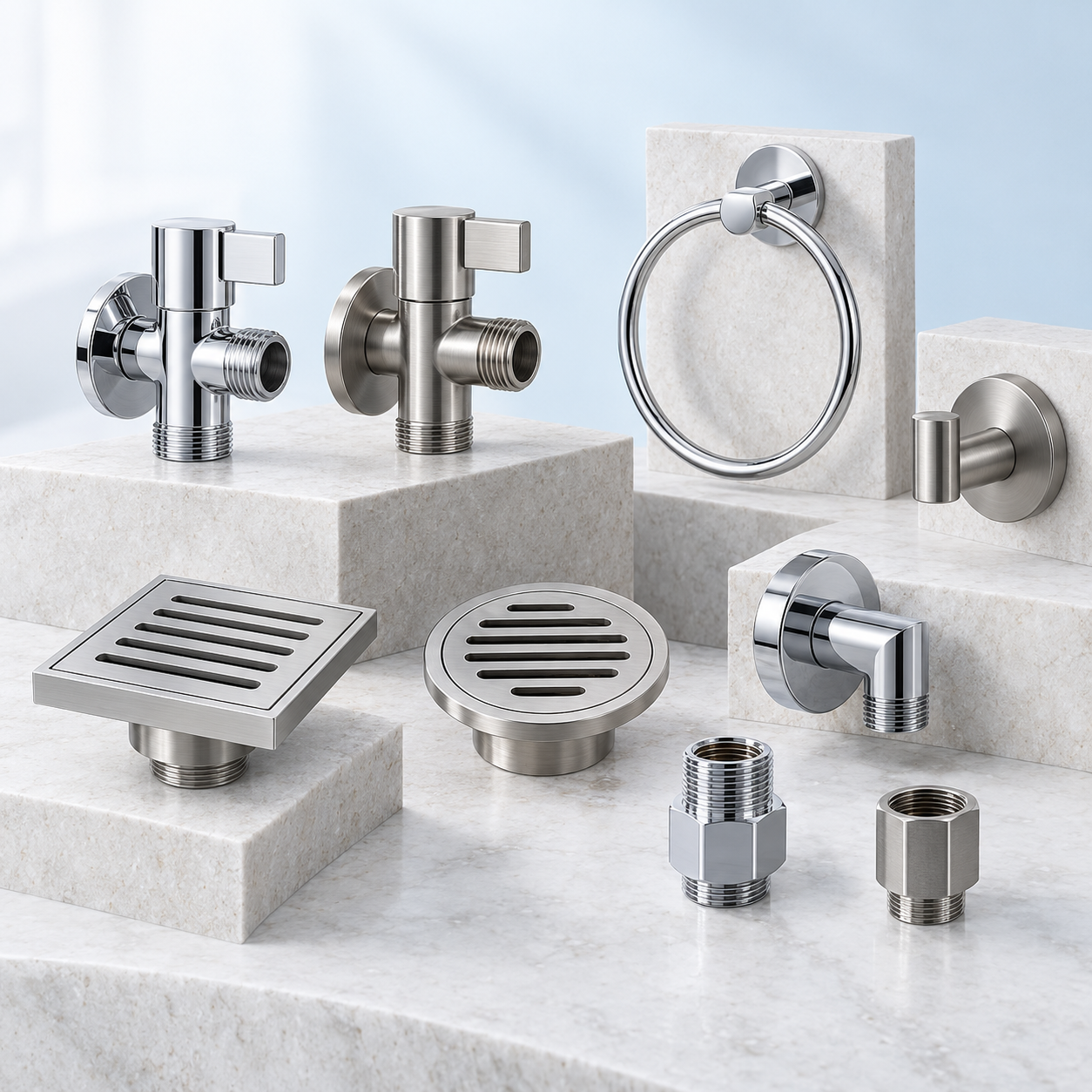 Bathroom hardware accessories